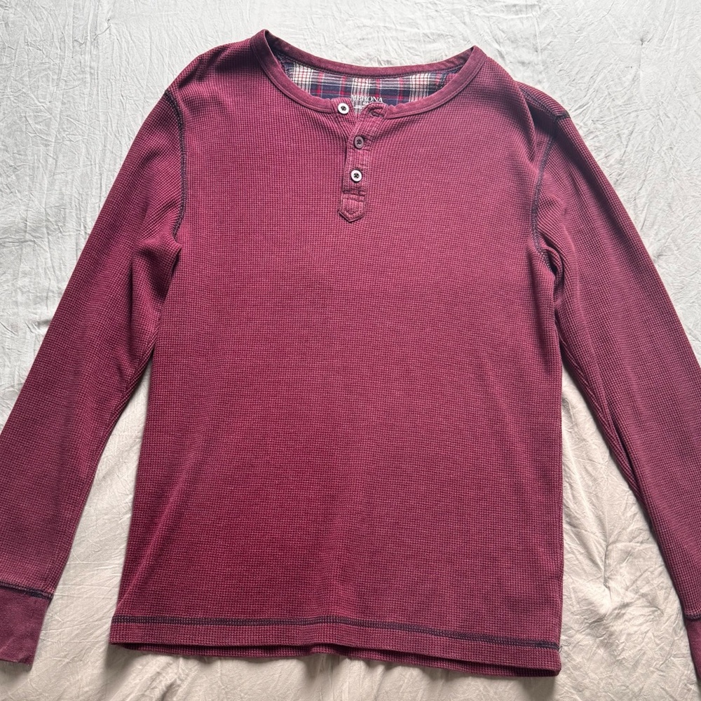 Long Sleeve Henley Shirt